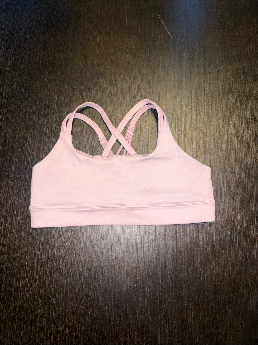 Free Fly Apparel Pink Girls Strappy Sports Bra